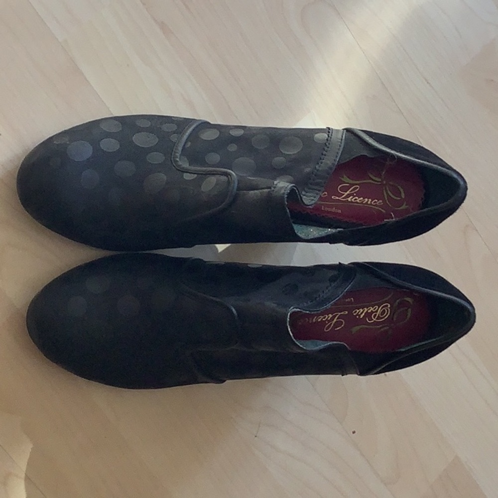 Black Polka Dot Women's Shoes